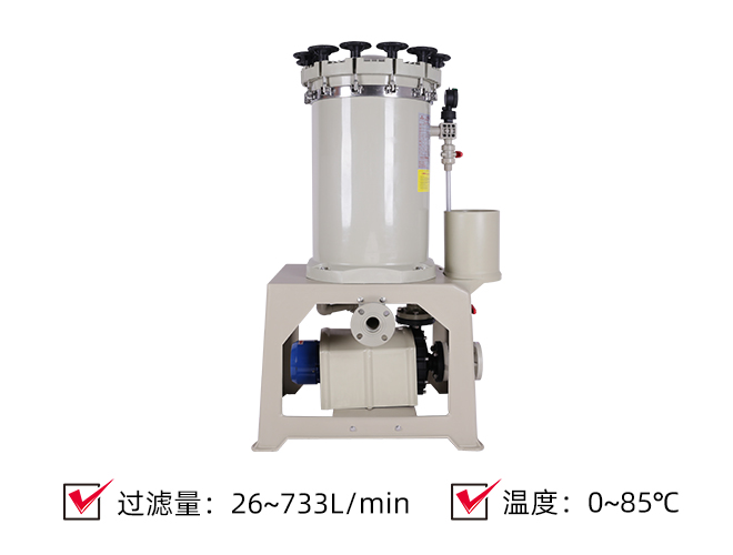 (PPH/PVDF)化学药液过滤机