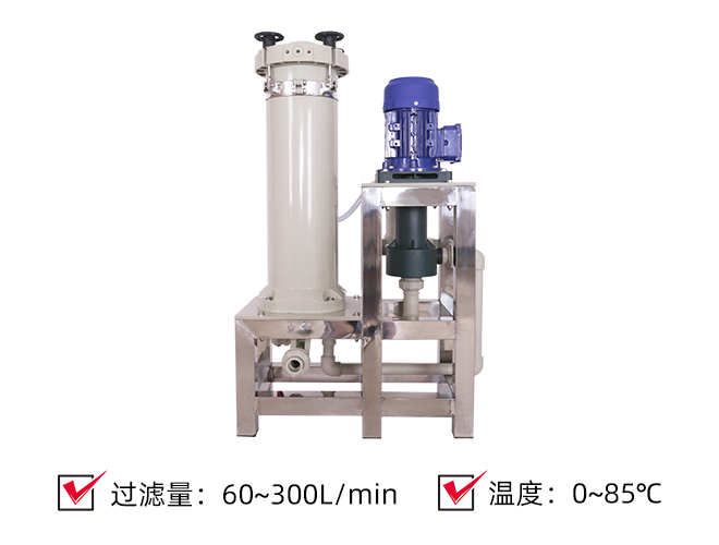 (PPH/PVDF)化学药液过滤机