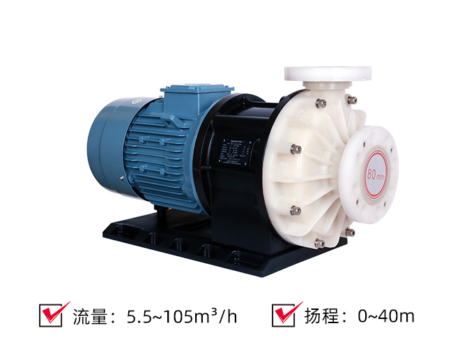 (PPH/PVDF/CFRETFE)耐酸碱磁力泵