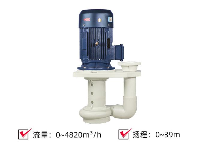 (PPH/PVDF)大流量耐酸碱立式泵
